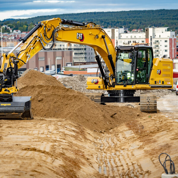 engcon compatibility: Cat® Next Gen Hydraulic excavators (NGH)