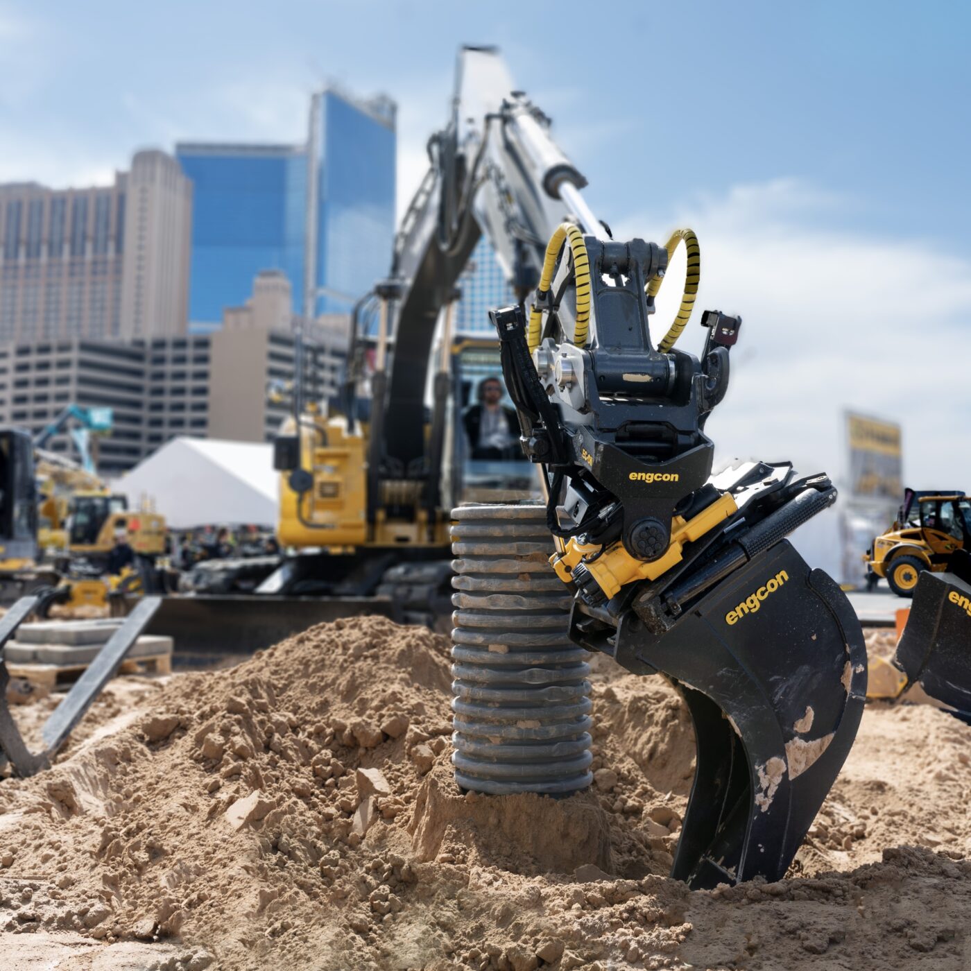 engcon at CONEXPO/CON-AGG in Las Vegas – focus on innovation and increased efficiency