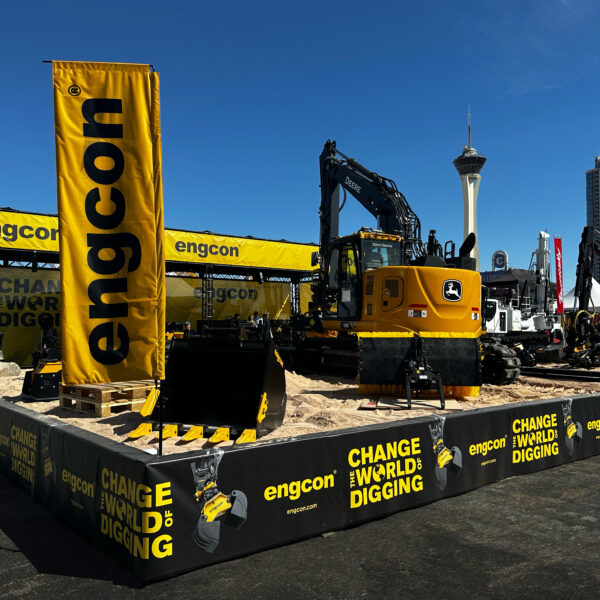 Great interest in engcon's products in Las Vegas